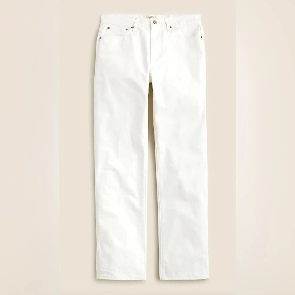 J.Crew Classic Jean in white